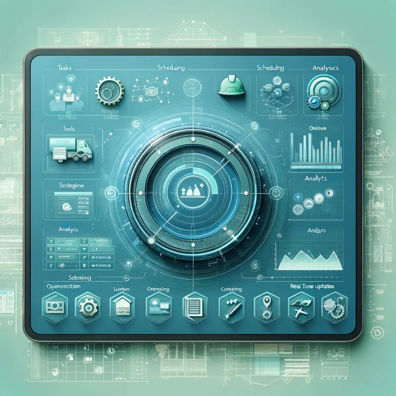 Sophisticated Dashboard for Work Order Management i