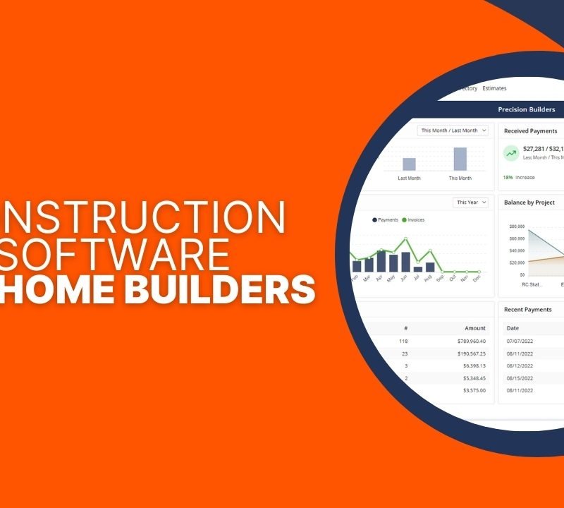 Illustration for the article Construction Management Software for Home Builders