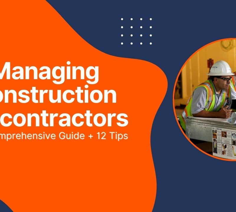 Managing construction subcontractors article graphic