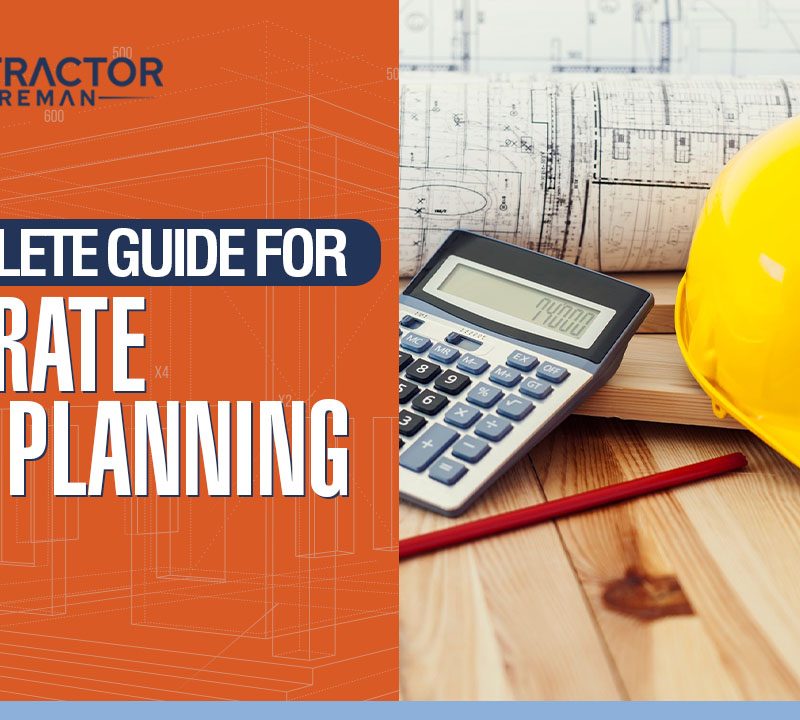Types of Construction Estimates
