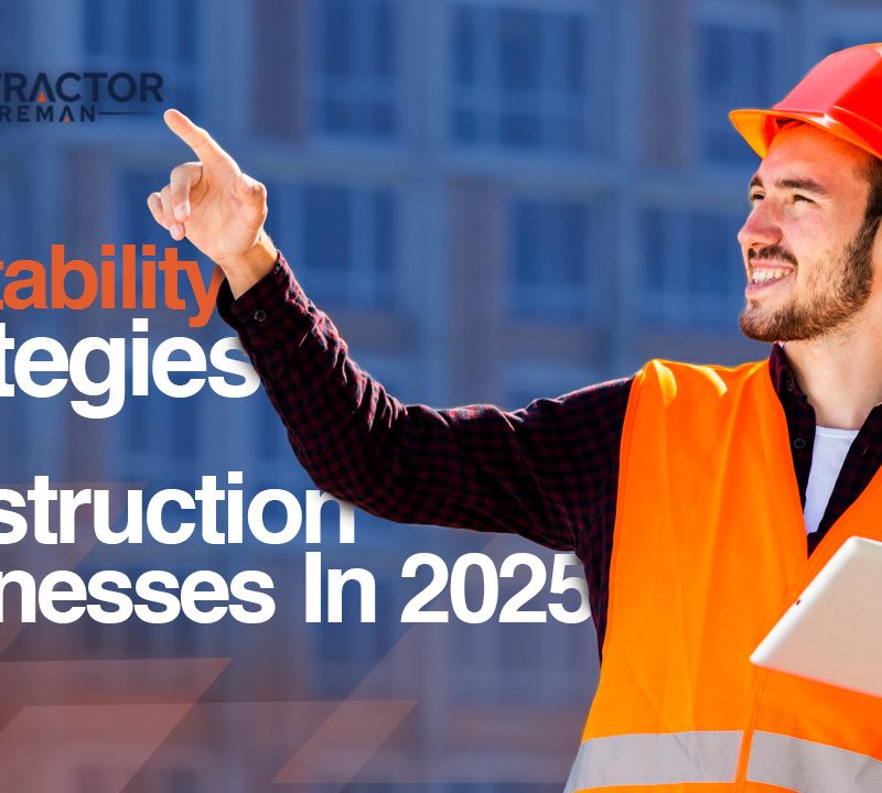 Profitability strategies for construction businesses