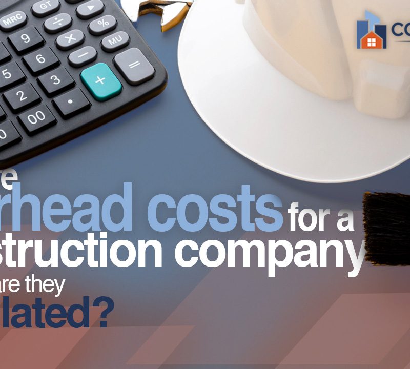 overhead costs for construction company