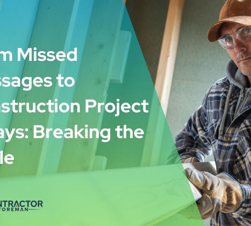 Article graphic on missed messages causing project delays
