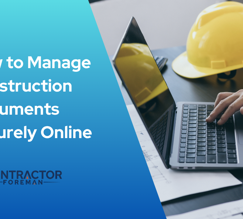 Document management for construction teams