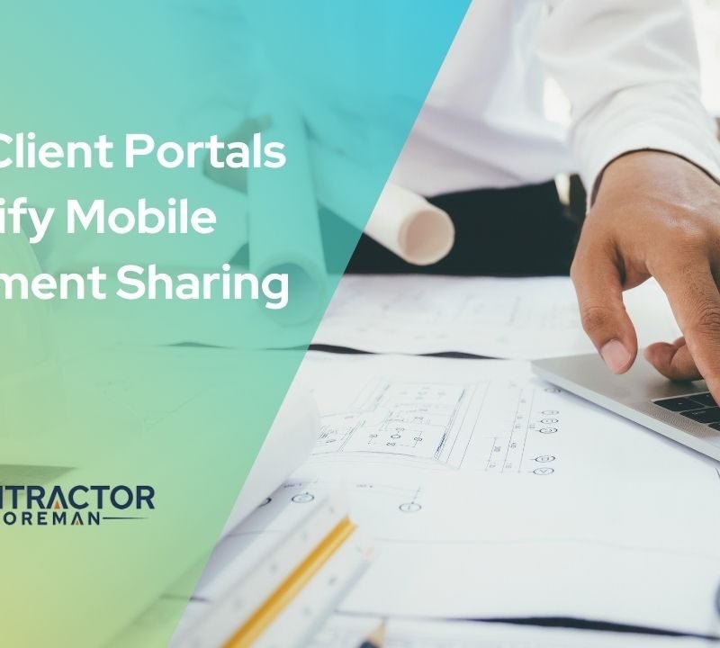 Article graphic on client portals and mobile document sharing