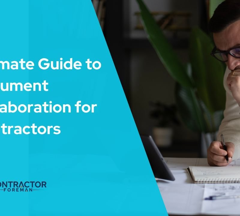 Tracking document management from office and field