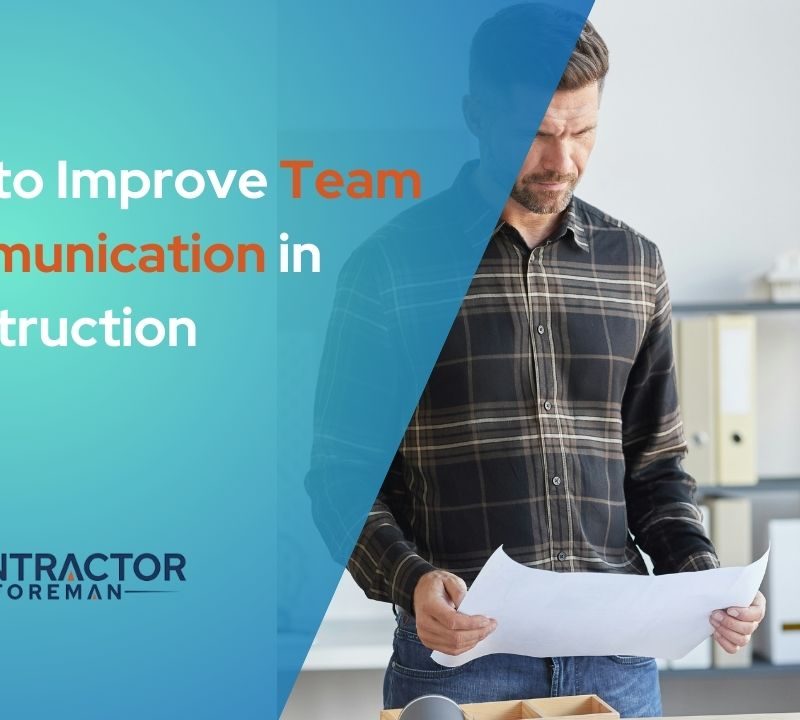 Article graphic on improving team communication in construction