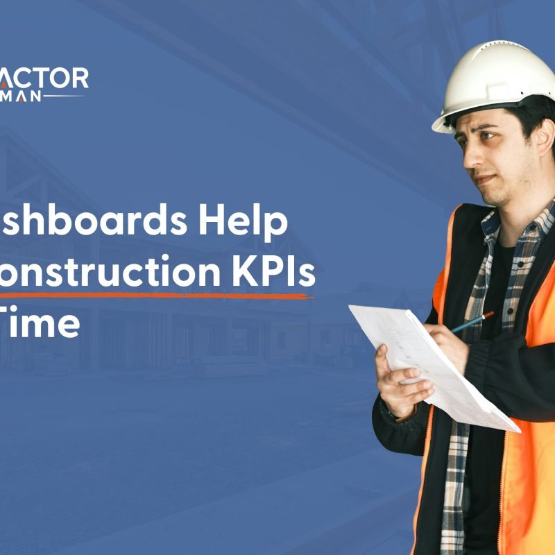 How contractors handle dashboard