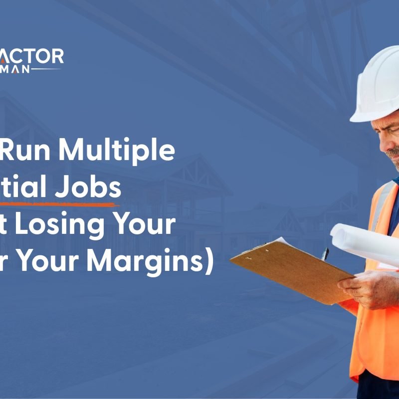 Illustration for the article How Run mutiple residential jobs construction