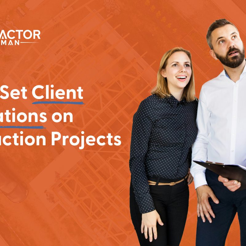 Illustration for the article How Set Client Expectations Construction Projects