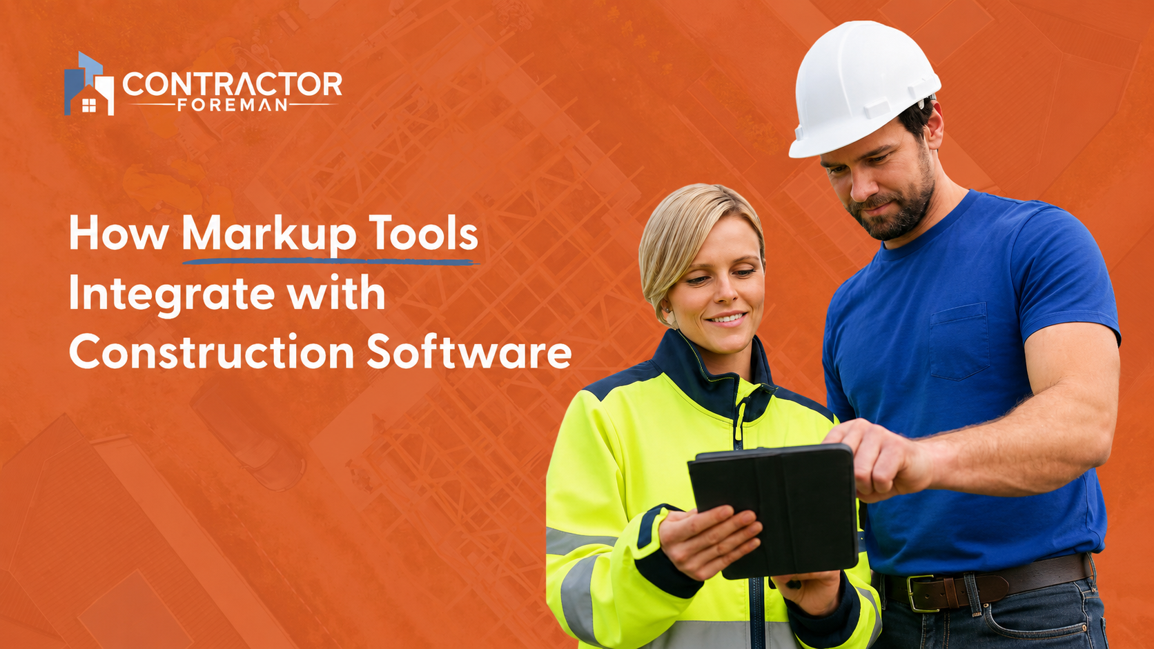 Managing PDF markup on a construction project