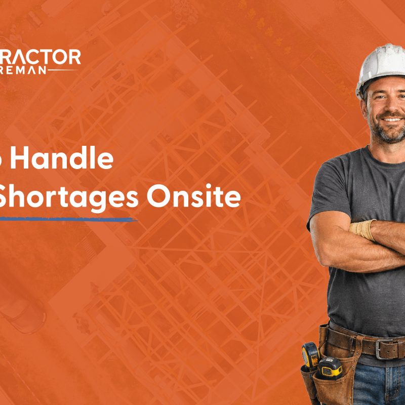 Graphic on handling labour shortages on site