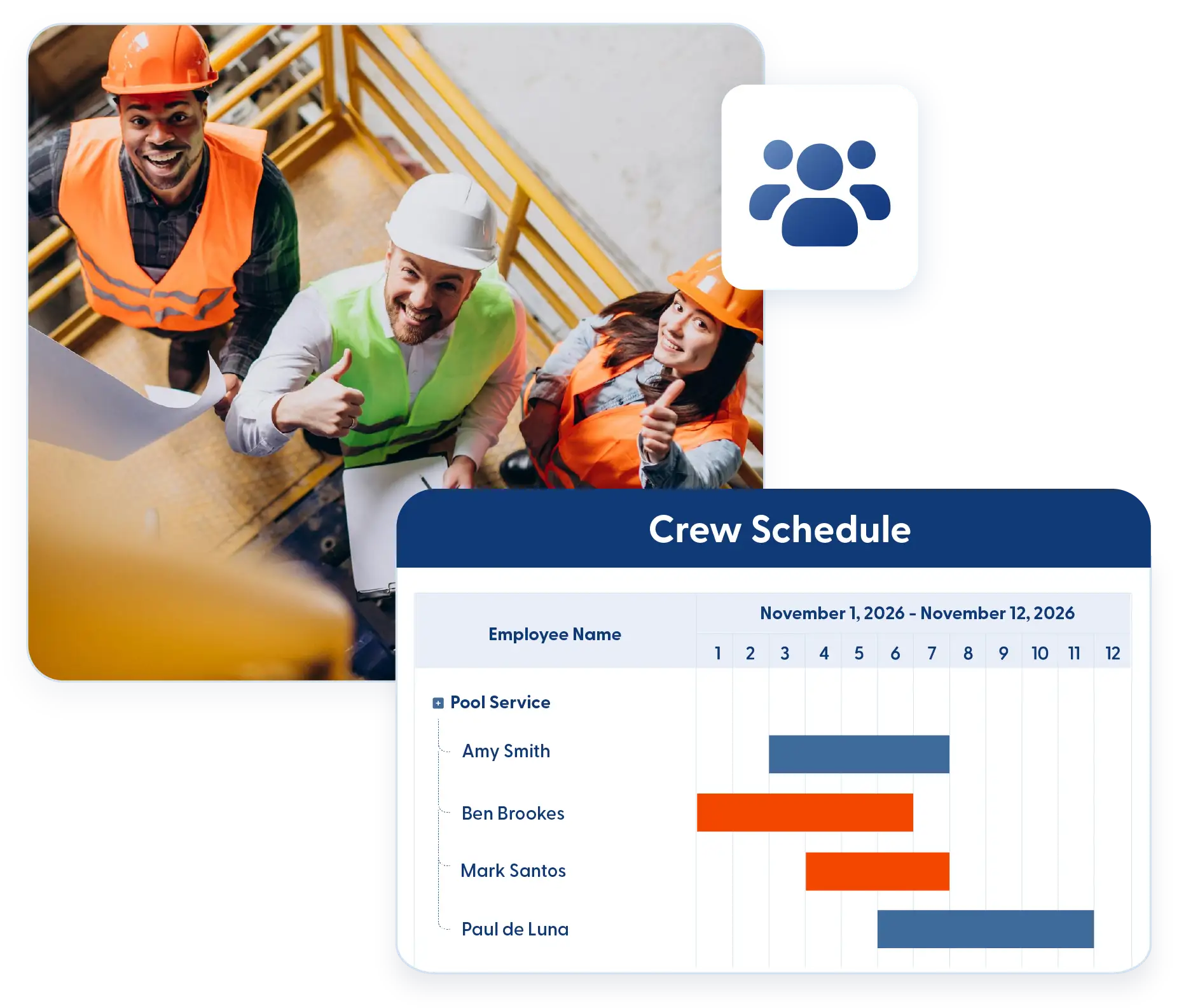 Scheduling in Contractor Foreman