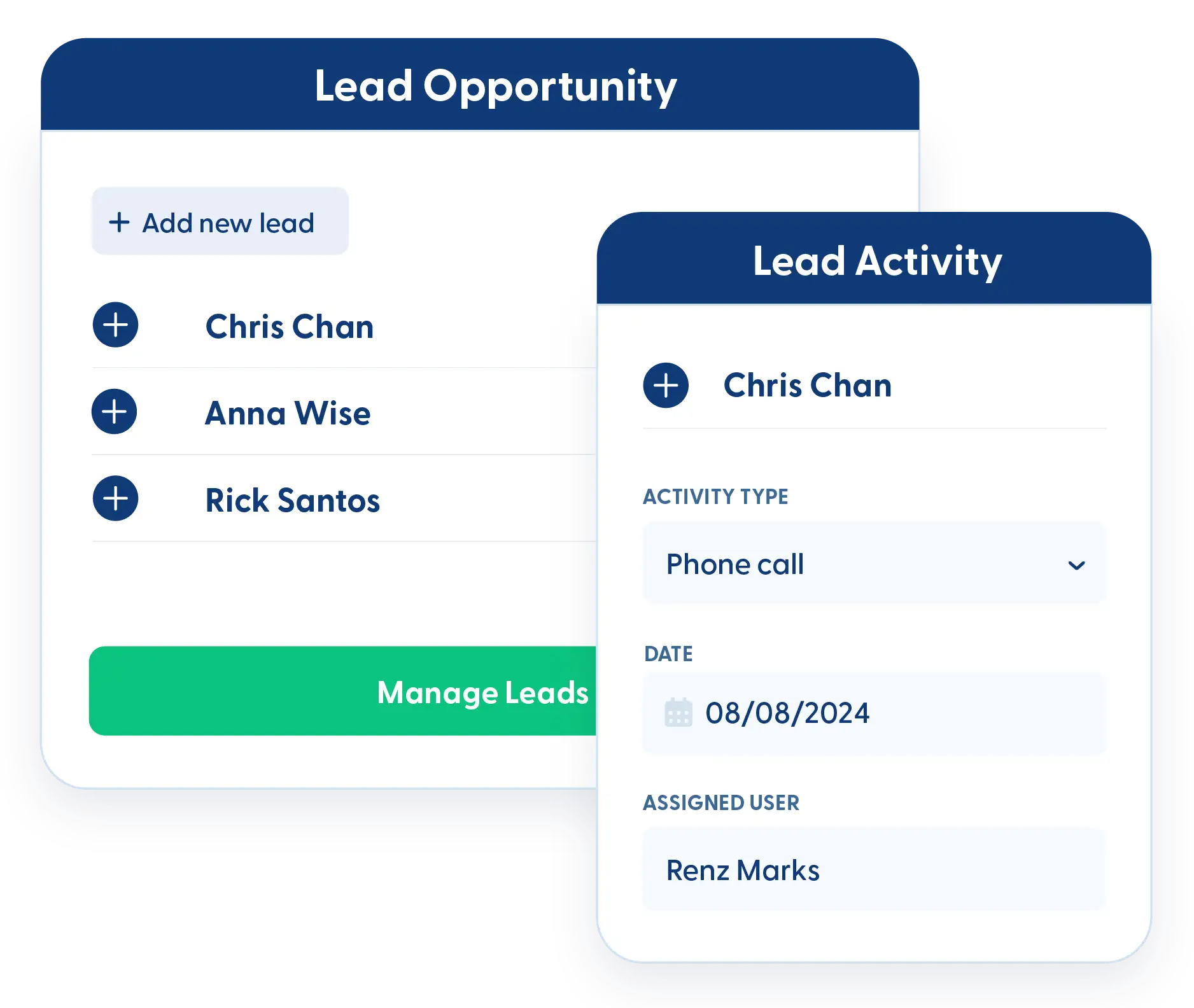 CRM workflow for contractors