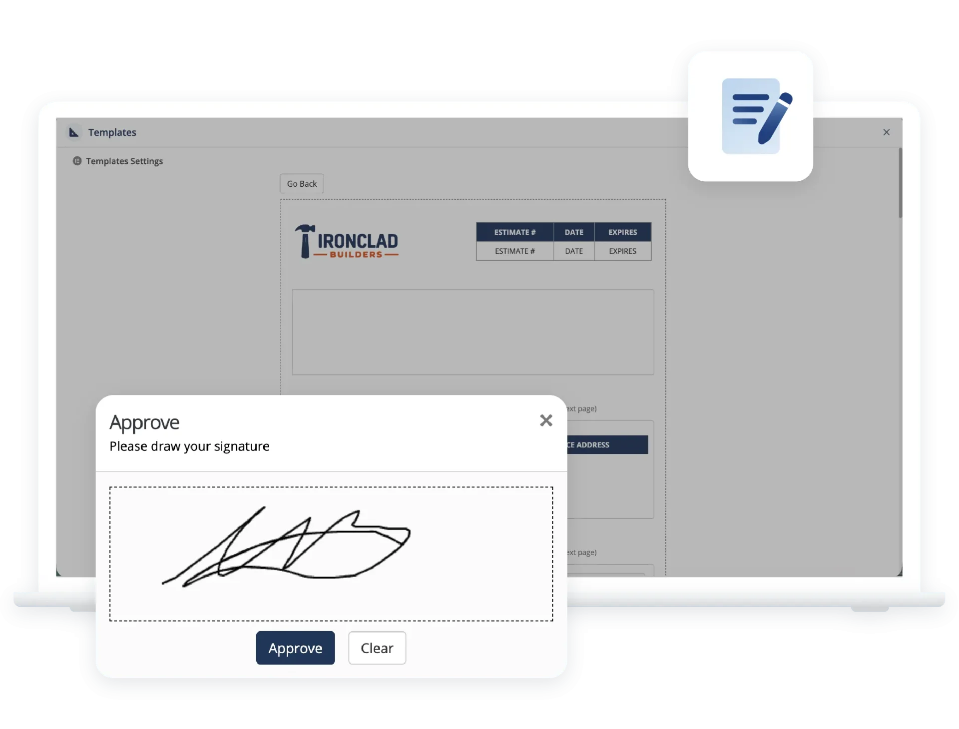 CRM tools inside the Contractor Foreman app
