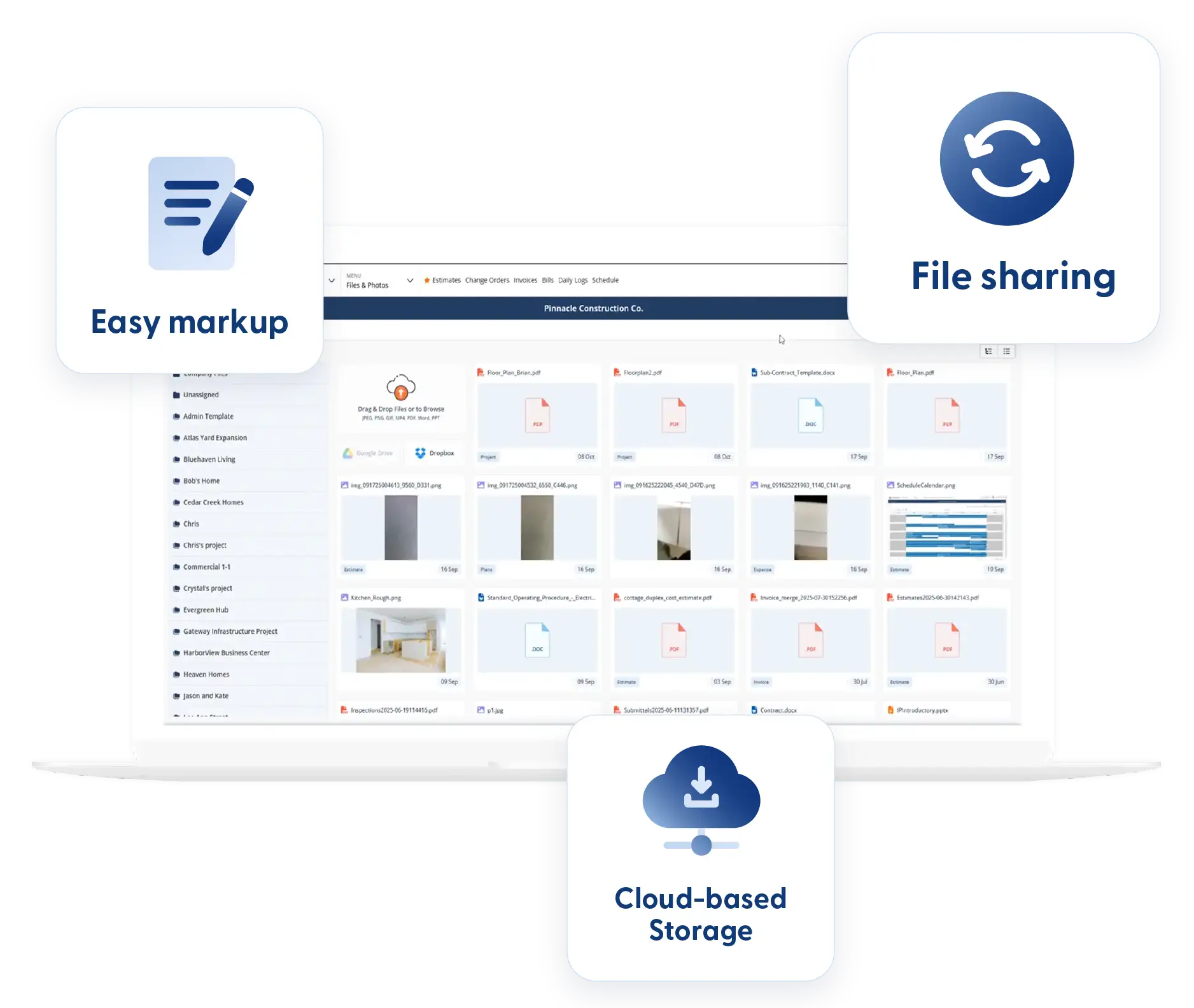 Document management in Contractor Foreman
