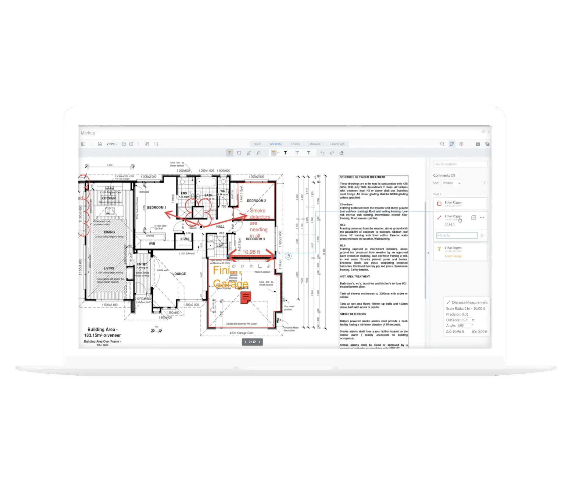 Reviewing document management in Contractor Foreman