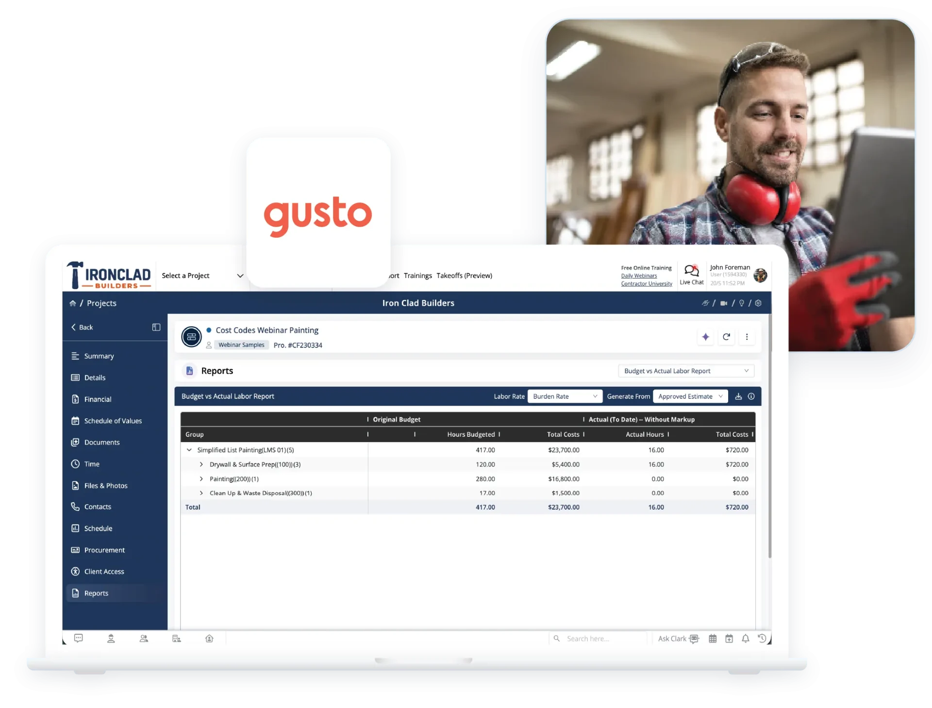 Integrations giving better labor visibility
