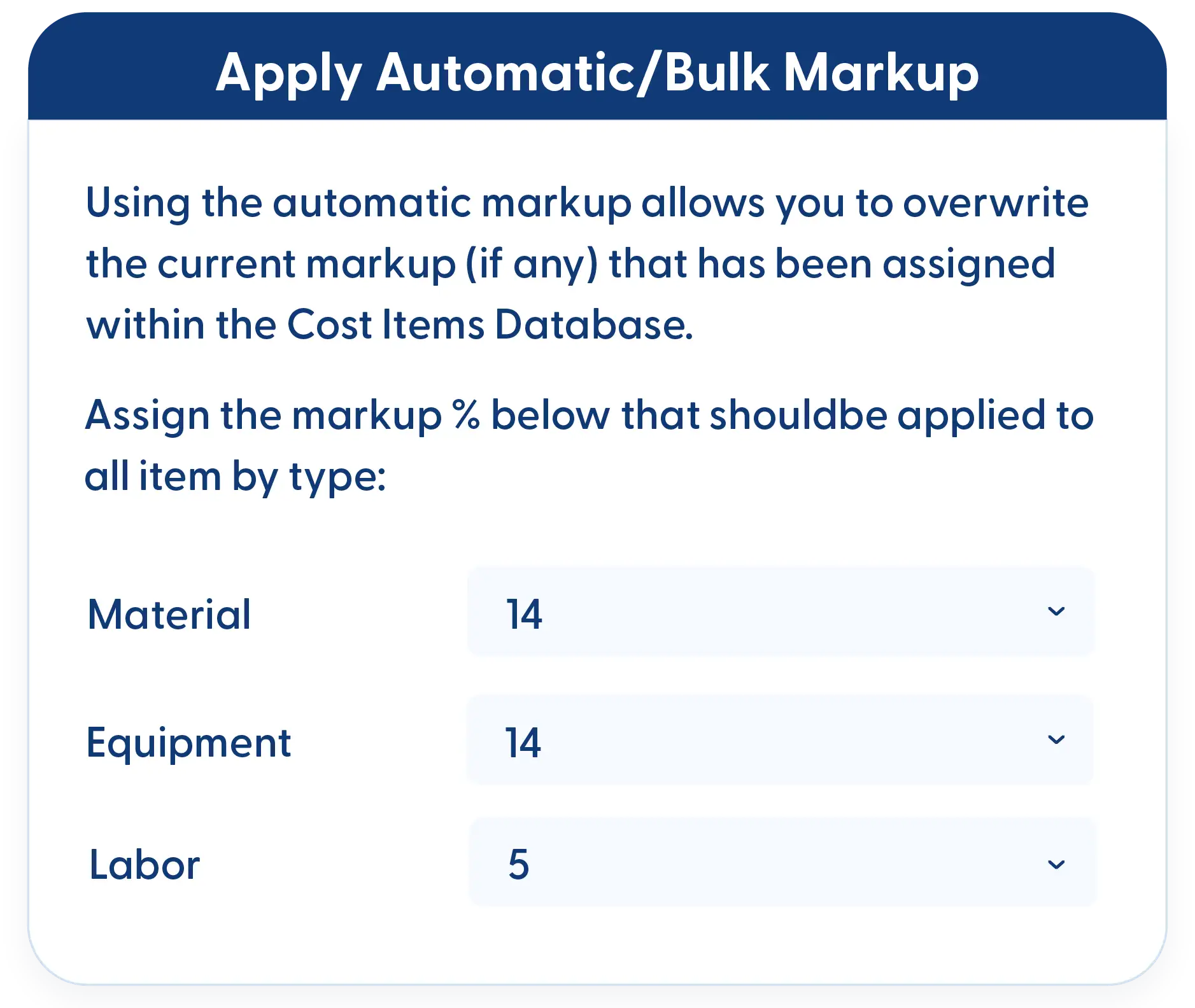 PDF markup in Contractor Foreman