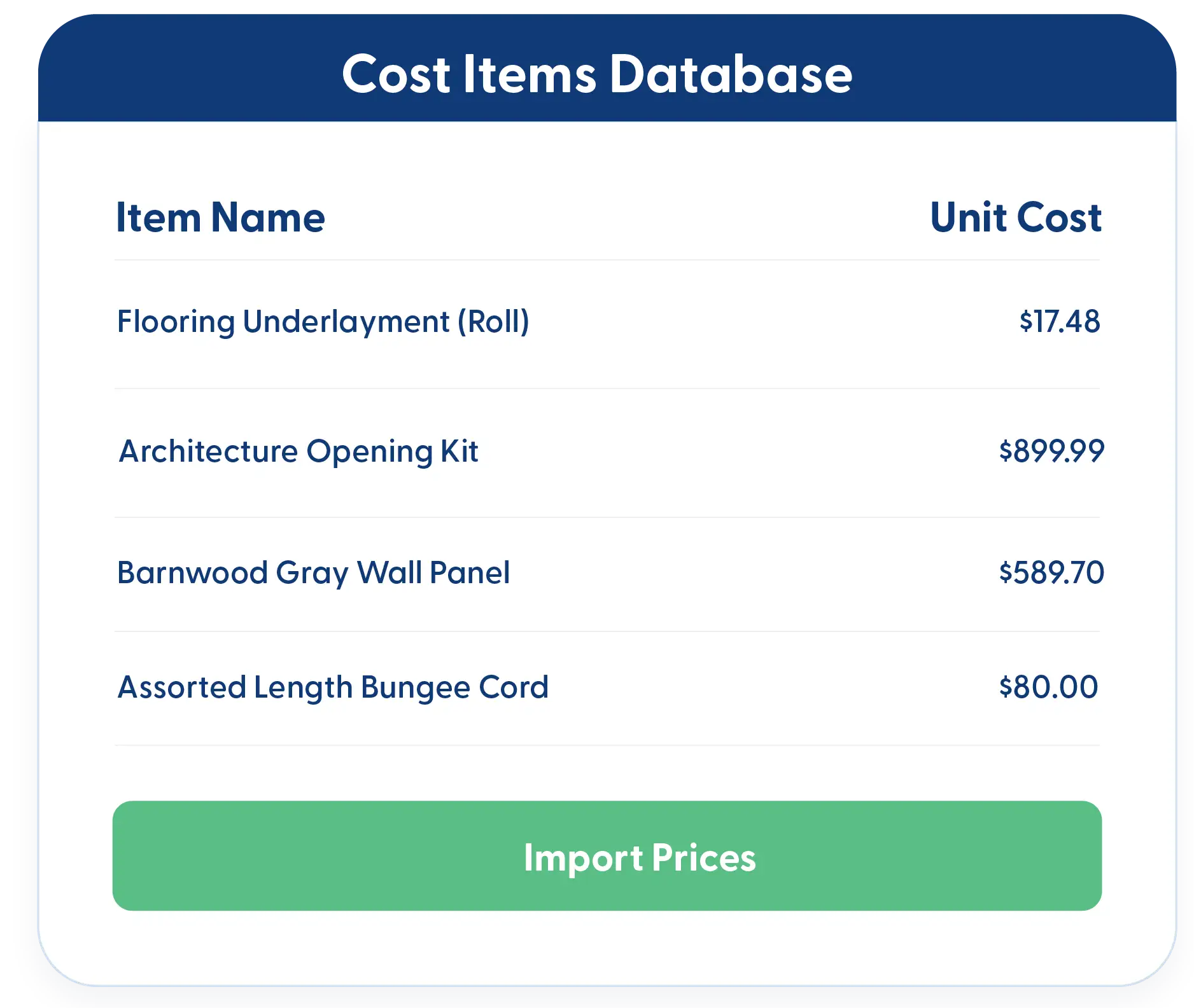 Equipment logs in Contractor Foreman