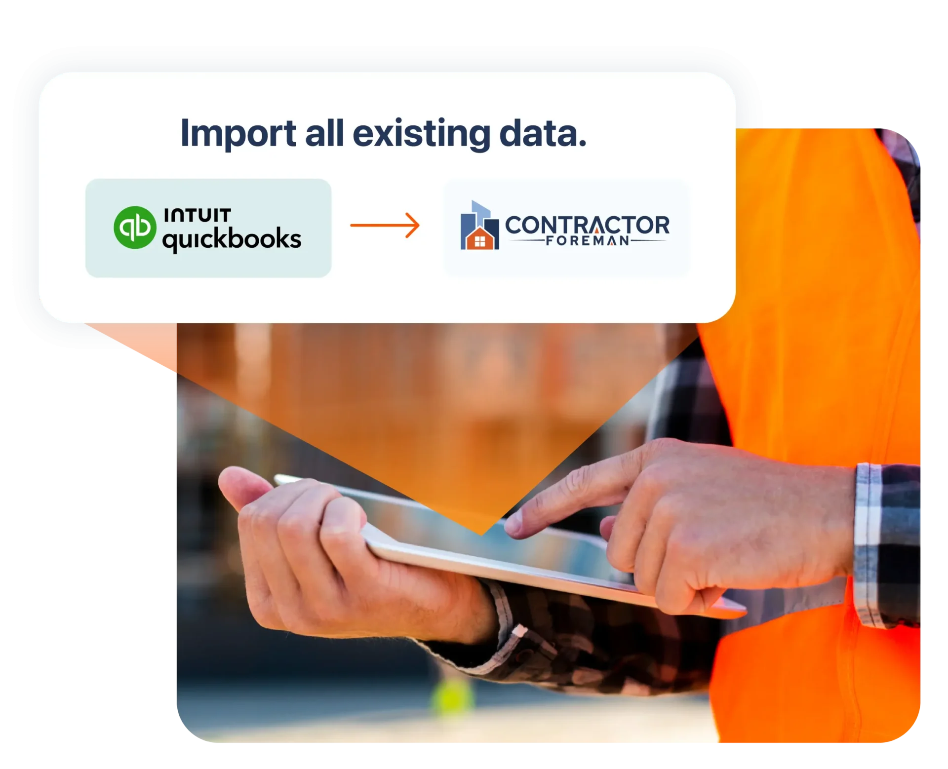 Managing QuickBooks integration on a construction project