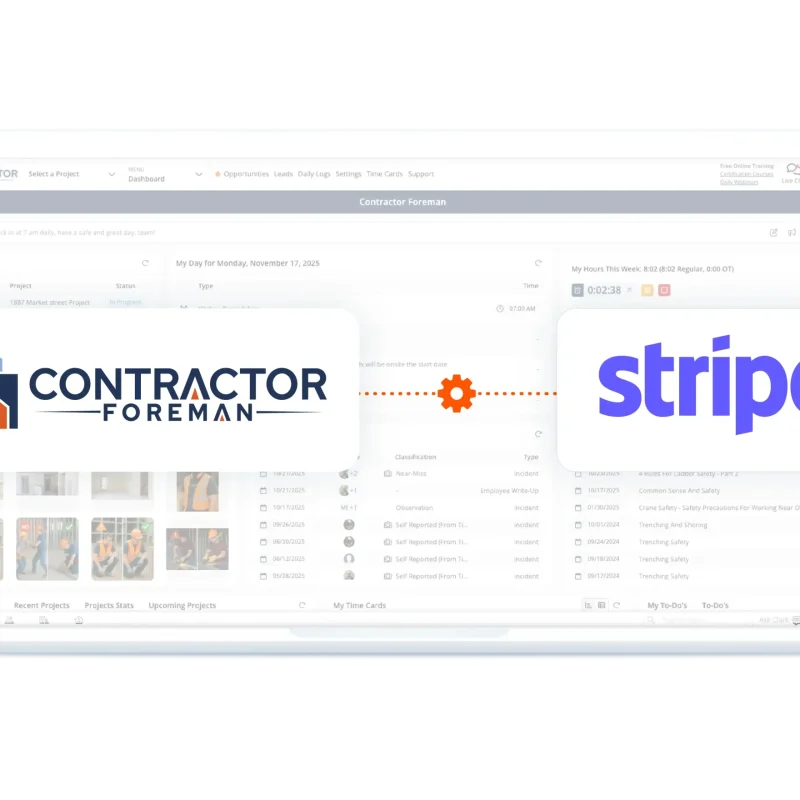 Payments in Contractor Foreman