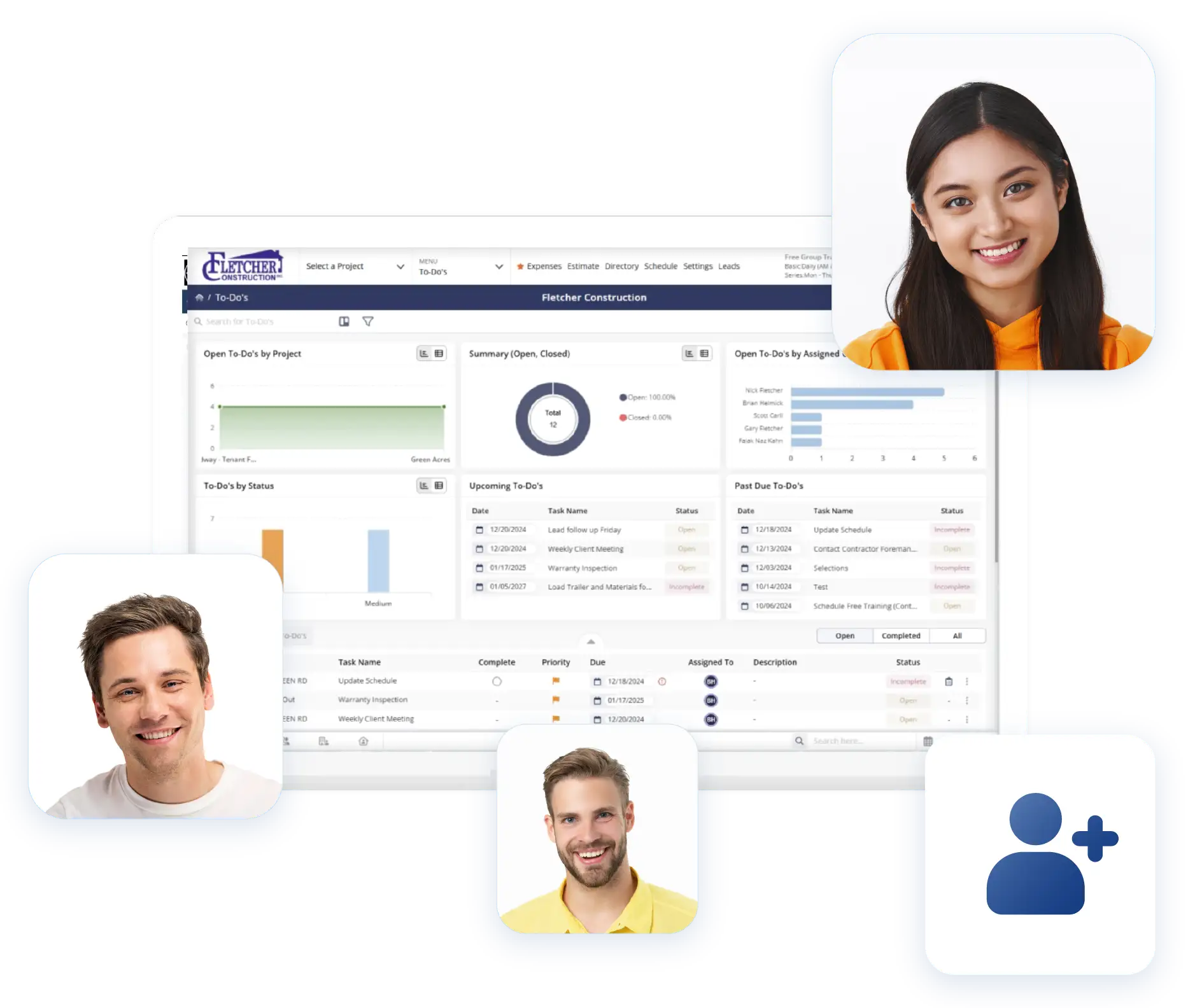 Assigning to-do items to team members